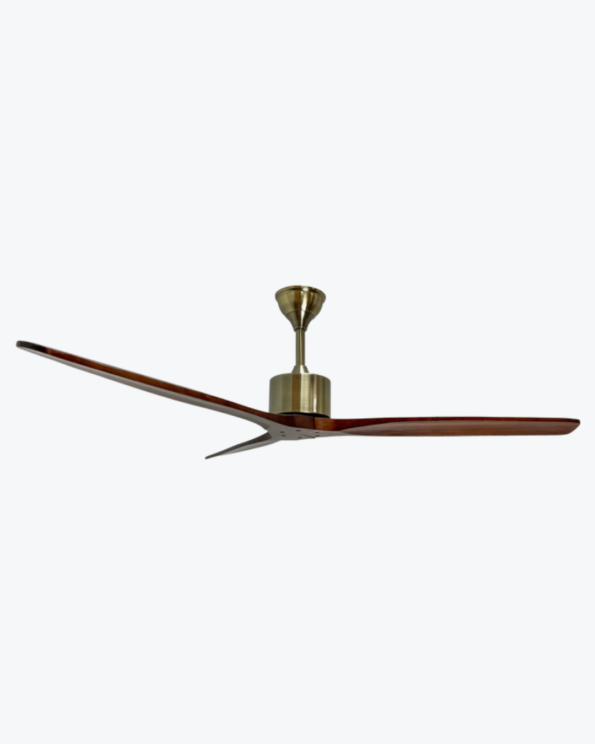 LUSSO II Antique Brass walnut 60”